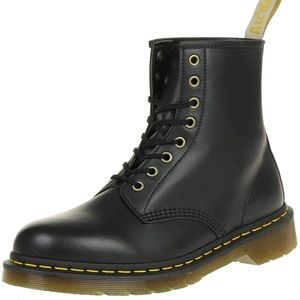 Black Vegan doc martens